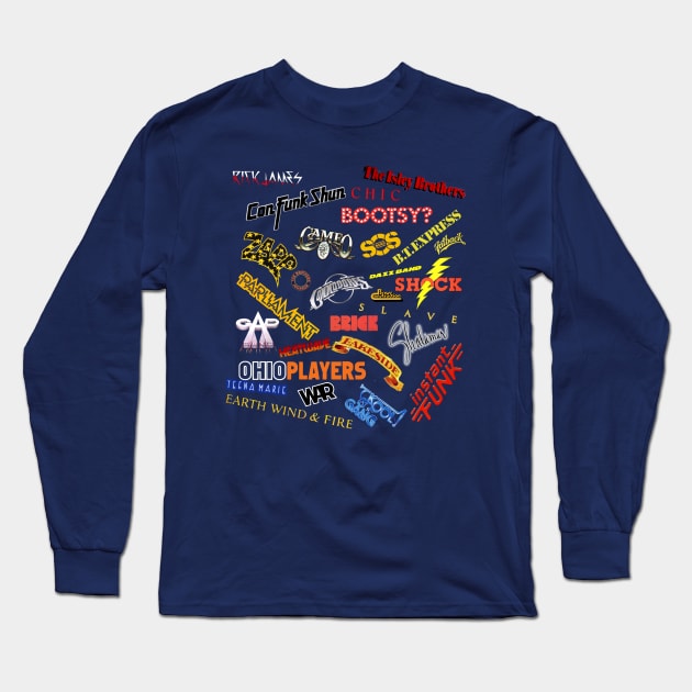 Just A Little Funk Long Sleeve T-Shirt by djmrice